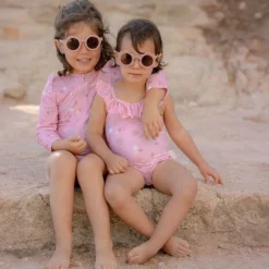 Little Dutch Accessoires|Kinderzonnebril^Kinderzonnebril Rond Lichtroze