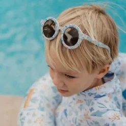 Little Dutch Accessoires|Kinderzonnebril^Kinderzonnebril Rond Ocean Dreams Blue