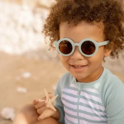 Little Dutch Accessoires|Kinderzonnebril^Kinderzonnebril Rond Sea Green