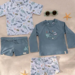 Little Dutch Accessoires|Kinderzonnebril^Kinderzonnebril Rond Sea Green