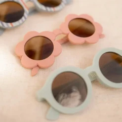 Little Dutch Accessoires|Kinderzonnebril^Kinderzonnebril Rond Sea Green