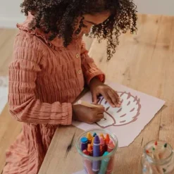 Little Dutch Creatief Speelgoed^Kleurboek - Roze - Fairy Garden