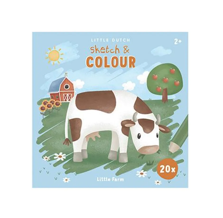 Little Dutch Creatief Speelgoed^Kleurboek Little Farm