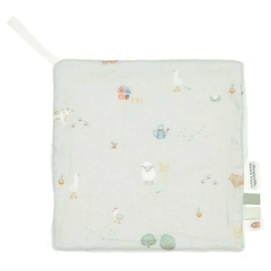 Little Dutch Knuffeldoekjes^Knuffeldoek - Groen - Little Farm