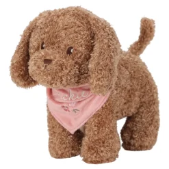 Little Dutch Rollenspel^Knuffelhond in tas – Roze – Essentials