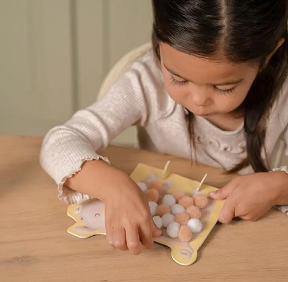 Little Dutch Creatief Speelgoed^Knutselset Pompom Little Farm