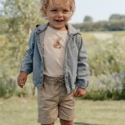 Little Dutch Jongens Kleding|Kinderkleding^Korte broek - Bruin - Forest Friends