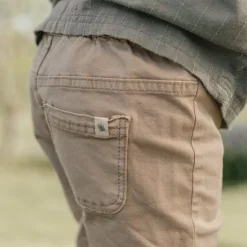 Little Dutch Jongens Kleding|Kinderkleding^Korte broek - Bruin - Forest Friends