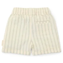 Little Dutch Jongens Kleding|Kinderkleding^Korte broek - Groen - Forest Friends - Stripe