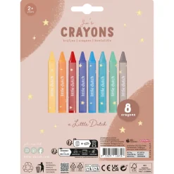 Little Dutch Creatief Speelgoed^Krijtjes - Meerkleurig - Essentials - Jim