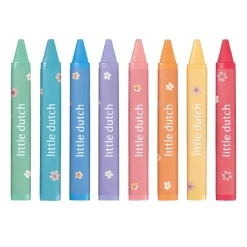 Little Dutch Creatief Speelgoed^Krijtjes - Meerkleurig - Essentials - Rosa