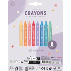 Little Dutch Creatief Speelgoed^Krijtjes - Meerkleurig - Essentials - Rosa