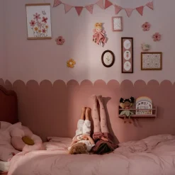 Little Dutch Decoratie^Kussen bloem - Roze - Fairy Garden