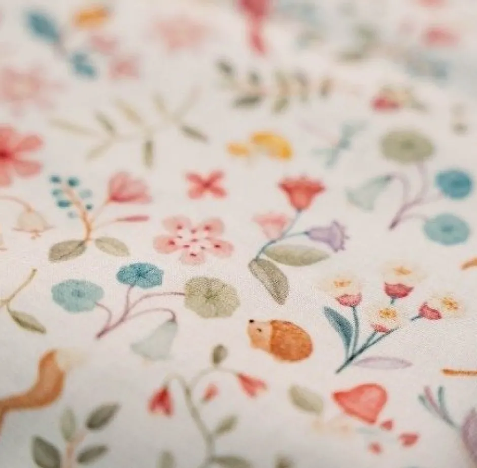 Little Dutch Dekbedovertrekken^Ledikant dekbedovertrek - Meerkleurig - Fairy Garden - Fairy Wonders