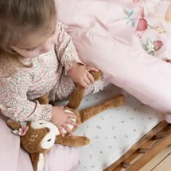 Little Dutch Dekbedovertrekken^Ledikant dekbedovertrek - Roze - Fairy Garden - Fairy Blossom