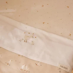 Little Dutch Hoeslakens^Ledikant hoeslaken - Wit - Newborn Naturals - Little Goose