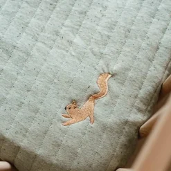 Little Dutch Ledikantdeken^Ledikantdeken - Groen - Forest Friends