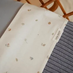 Little Dutch Ledikantdeken^Ledikantdeken - Wit - Forest Friends - Forest Treasures