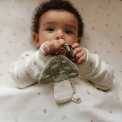 Little Dutch Ledikantdeken^Ledikantdeken - Wit - Forest Friends - Forest Treasures