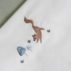 Little Dutch Lakens^Ledikantlaken - Wit - Forest Friends