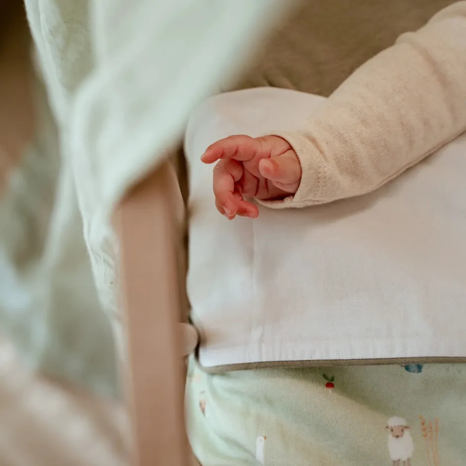 Little Dutch Lakens^Ledikantlaken - Wit - Little Farm - Little Goose