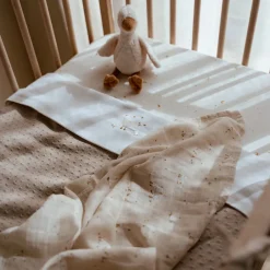 Little Dutch Lakens^Ledikantlaken - Wit - Newborn Naturals - Little Goose