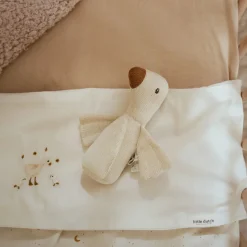 Little Dutch Lakens^Ledikantlaken - Wit - Newborn Naturals - Little Goose