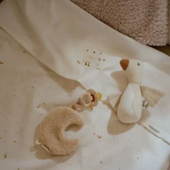 Little Dutch Lakens^Ledikantlaken - Wit - Newborn Naturals - Little Goose