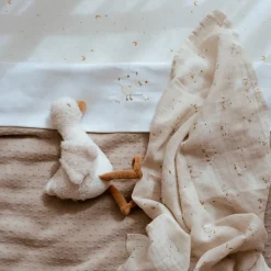 Little Dutch Lakens^Ledikantlaken - Wit - Newborn Naturals - Little Goose