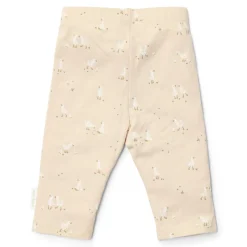 Little Dutch Babykleding^Legging - Beige - Newborn Naturals - Little Goose