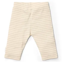 Little Dutch Babykleding^Legging - Beige - Newborn Naturals - Stripe