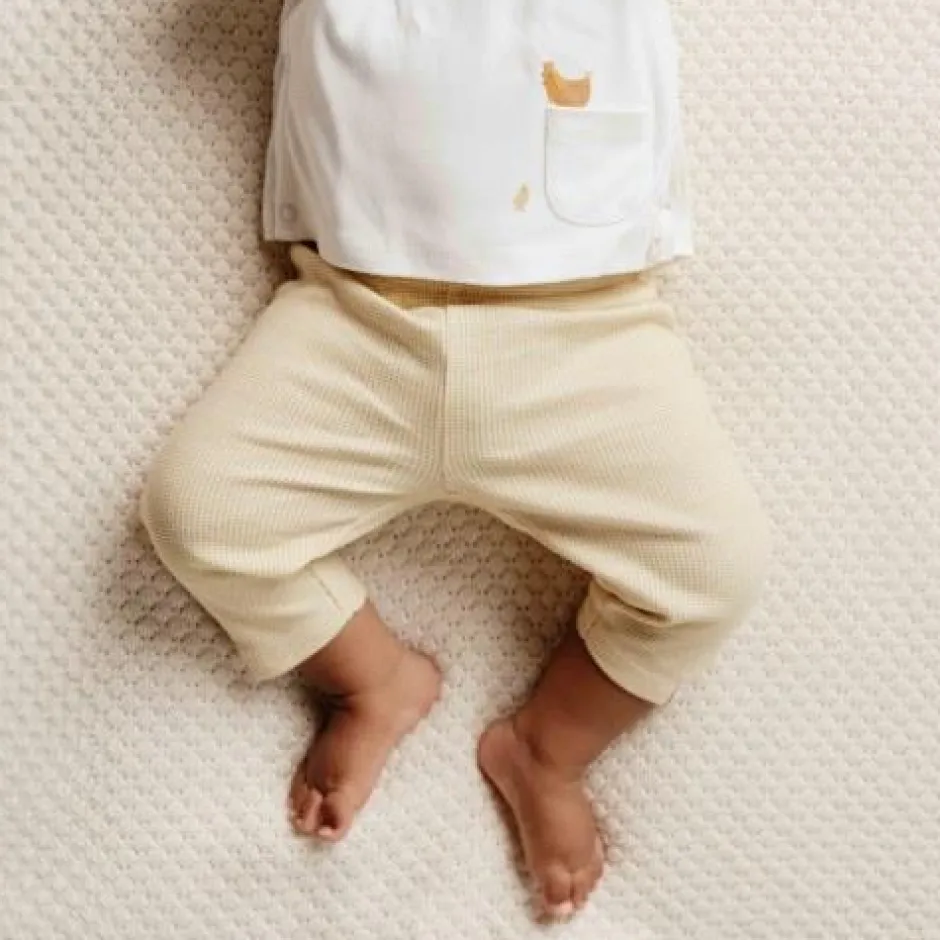 Little Dutch Babykleding^Legging - Geel - Little Farm