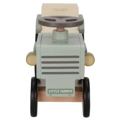 Little Dutch Loopwagens|Houten Speelgoed^Loopauto - Groen - Little Farm