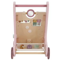 Little Dutch Speelgoed Vanaf 1 Jaar|Houten Speelgoed^Loopwagen - Roze - Fairy Garden