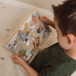 Little Dutch Speelgoed Vanaf 2 Jaar|Puzzels & Spelletjes^Magnetisch doolhof - Meerkleurig - Little Farm