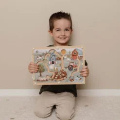 Little Dutch Speelgoed Vanaf 2 Jaar|Puzzels & Spelletjes^Magnetisch doolhof - Meerkleurig - Little Farm