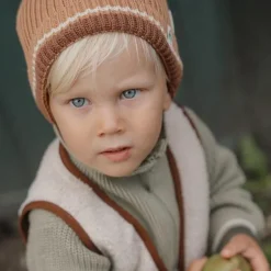 Little Dutch Accessoires|Jongens Kleding^Muts - Bruin - Little Farm