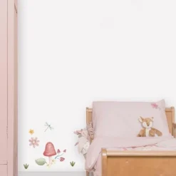 Little Dutch Muurstickers|Decoratie^Muurstickers - Meerkleurig - Fairy Garden