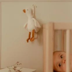 Little Dutch Muziekdoosjes|Muziekmobielen^Muziekdoosje Gans - Wit - Little Goose
