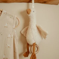 Little Dutch Muziekdoosjes|Muziekmobielen^Muziekdoosje Gans - Wit - Little Goose