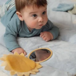 Little Dutch Boxkleden|Educatief Speelgoed^nijntje boxkleed - Blauw - Lucky Leaves