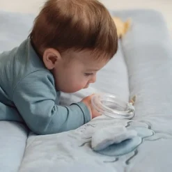 Little Dutch Boxkleden|Educatief Speelgoed^nijntje boxkleed - Blauw - Lucky Leaves