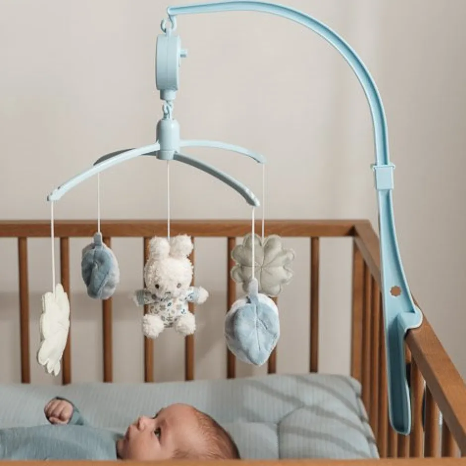 Little Dutch Muziekmobielen|Educatief Speelgoed^nijntje muziekmobiel - Blauw - Lucky Leaves