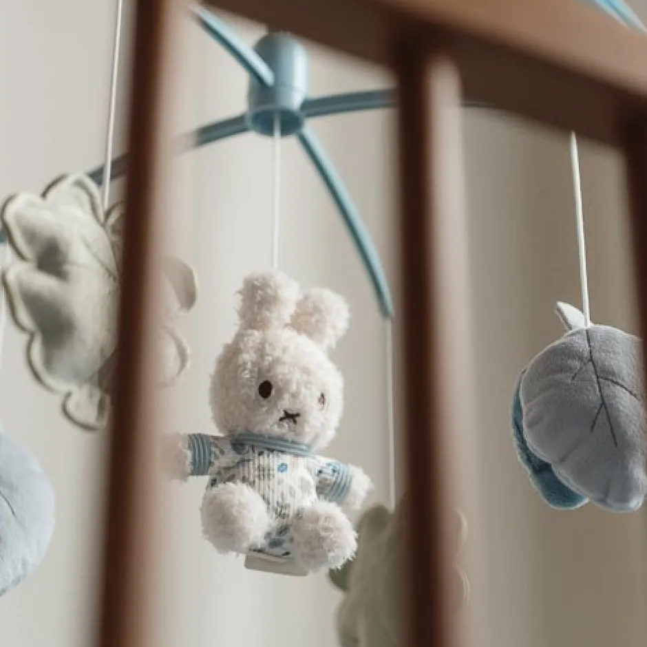 Little Dutch Muziekmobielen|Educatief Speelgoed^nijntje muziekmobiel - Blauw - Lucky Leaves