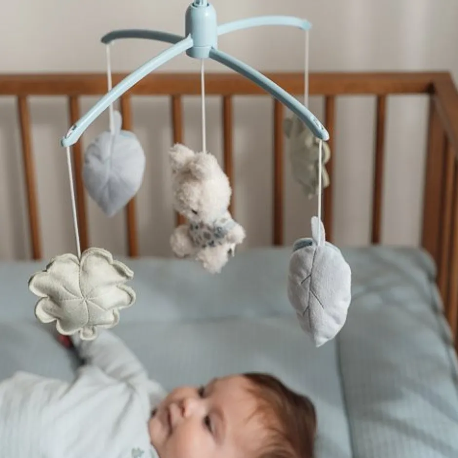 Little Dutch Muziekmobielen|Educatief Speelgoed^nijntje muziekmobiel - Blauw - Lucky Leaves