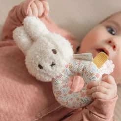 Little Dutch Rammelaar^nijntje rammelaar - Roze - Lucky Blossom