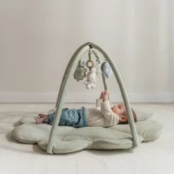 Little Dutch Boxkleden|Educatief Speelgoed^nijntje speelkleed met boog - Blauw - Lucky Leaves