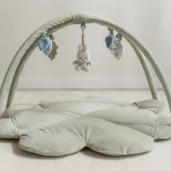 Little Dutch Boxkleden|Educatief Speelgoed^nijntje speelkleed met boog - Blauw - Lucky Leaves