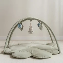 Little Dutch Boxkleden|Educatief Speelgoed^nijntje speelkleed met boog - Blauw - Lucky Leaves