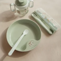 Little Dutch Eten^Oefenbord - Groen - Little Farm